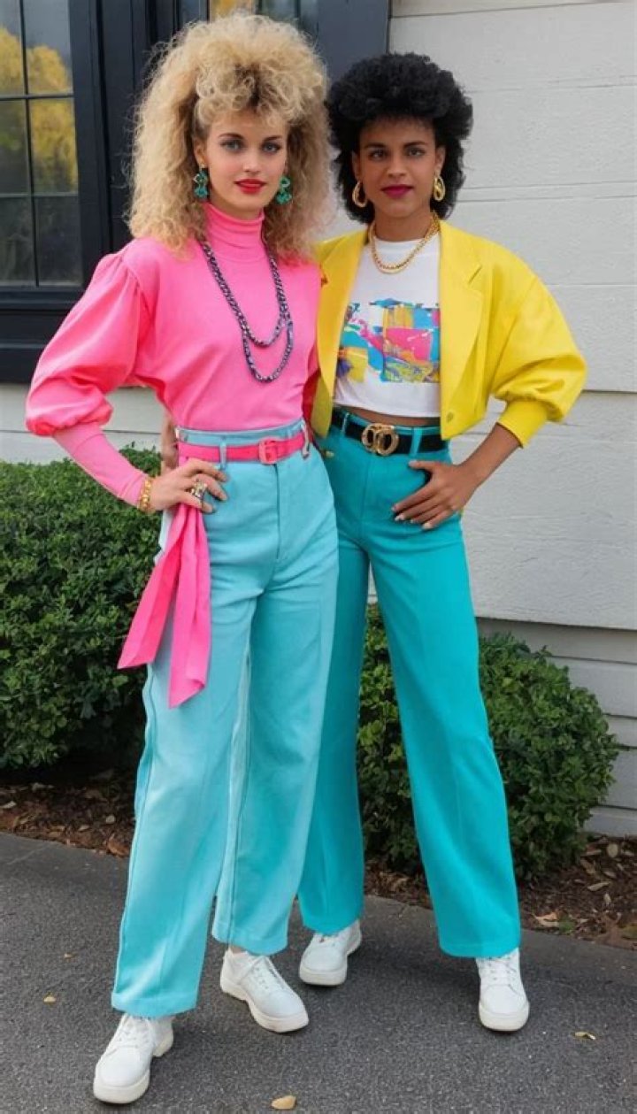 Embracing the Vibrant Spirit of 80s Outfit Women